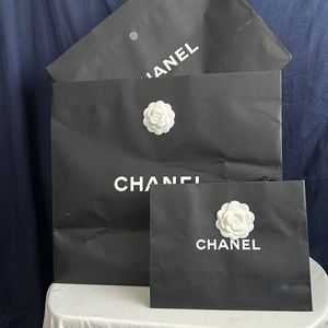 Chanel Shopping Bags Bundle